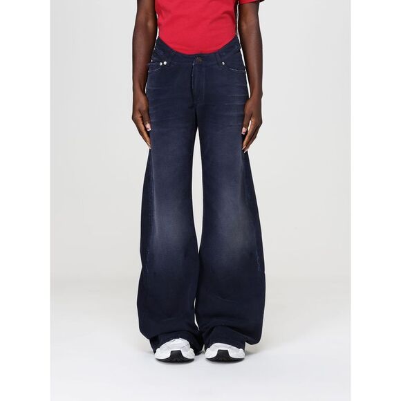 Balenciaga Jeans Woman Navy